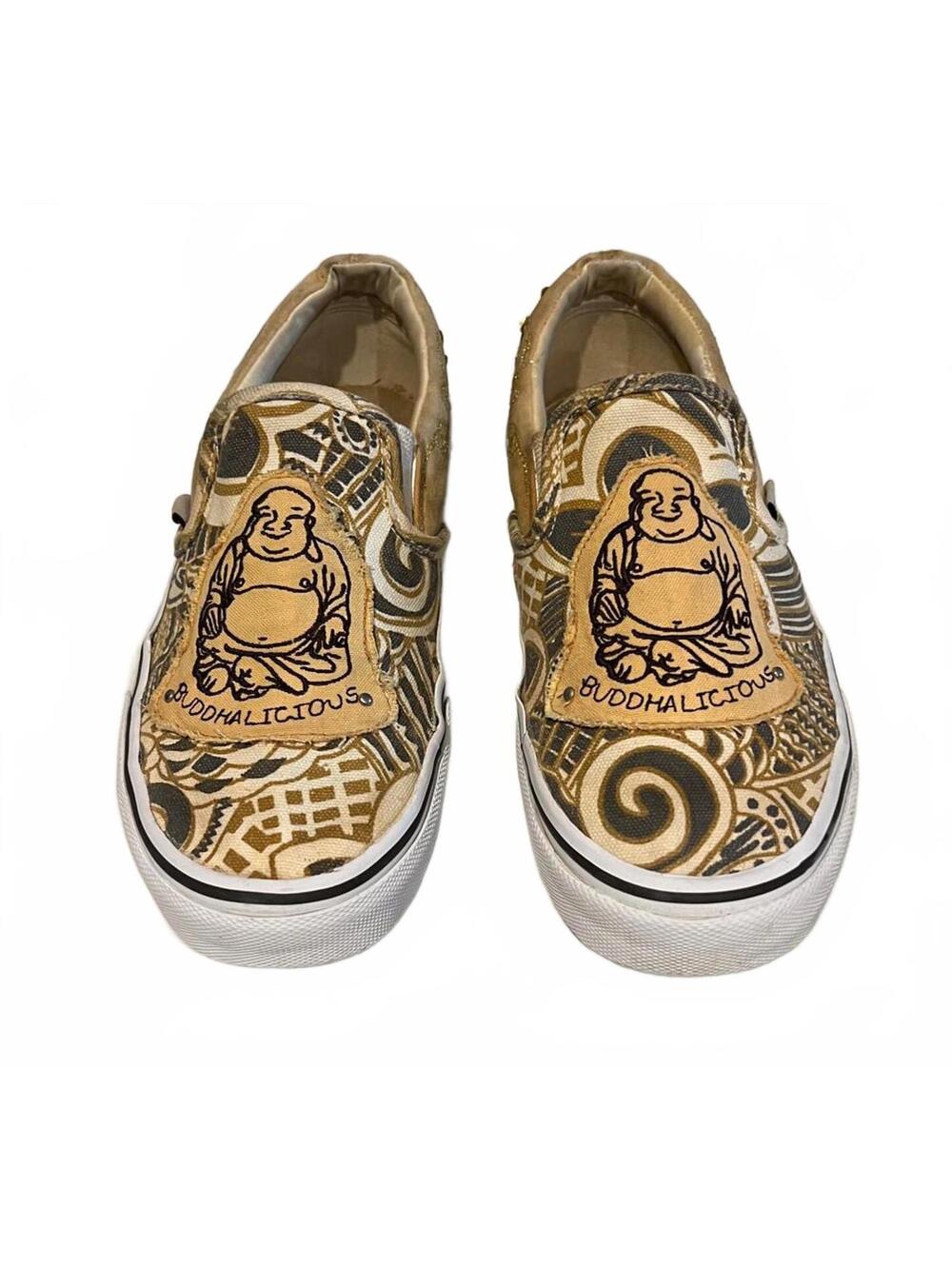 Skechers Big Buddha Buddhalicious Paisley Slip On Sneakers Whimsigoth Size 9